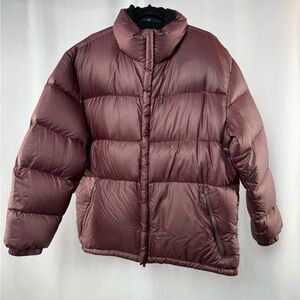 Victorinox Swiss Army Goose Down Puffer‎ Jacket in Purple Size Extra Large